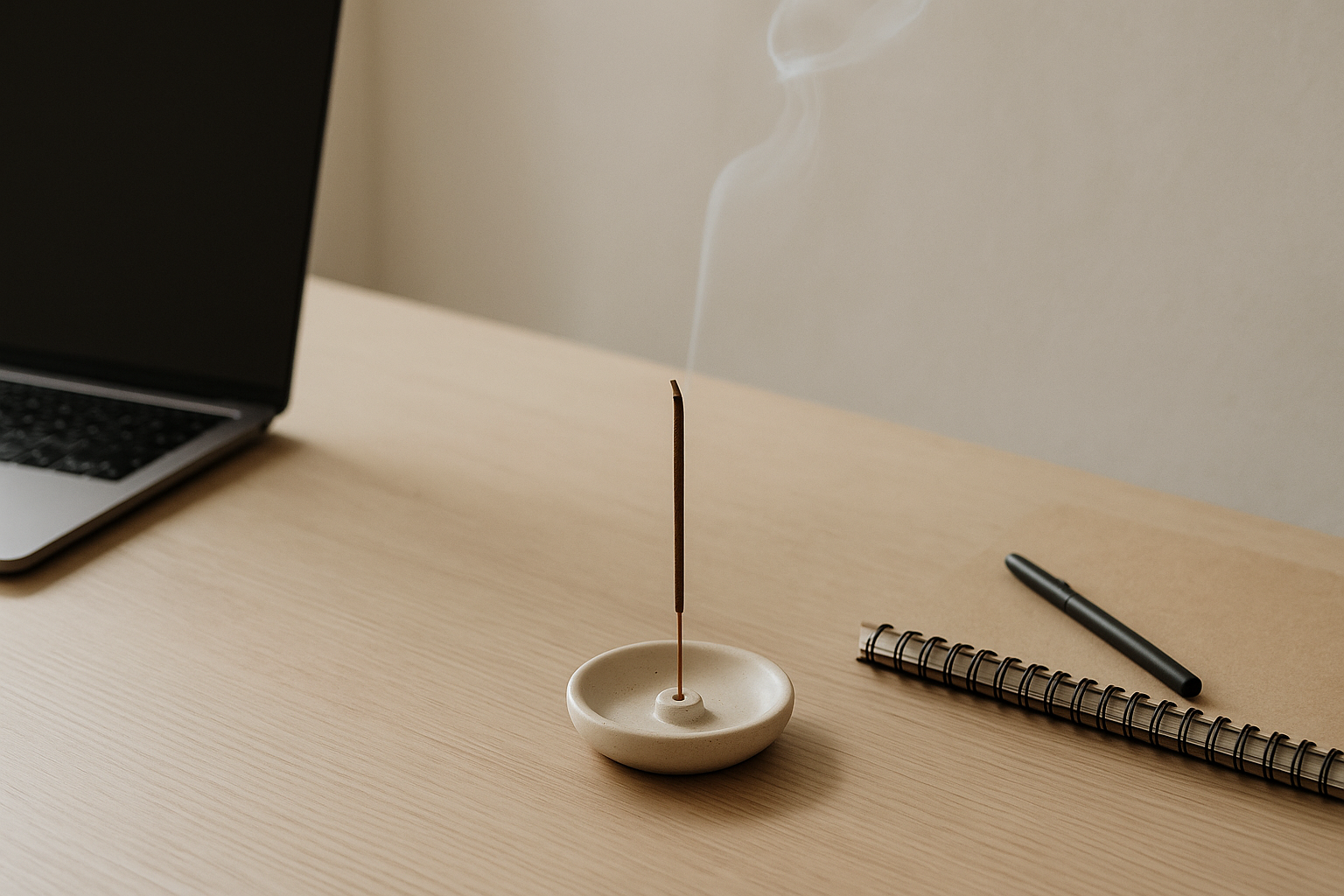 Kadzidła do pracy i nauki – zapachy wspomagające koncentrację