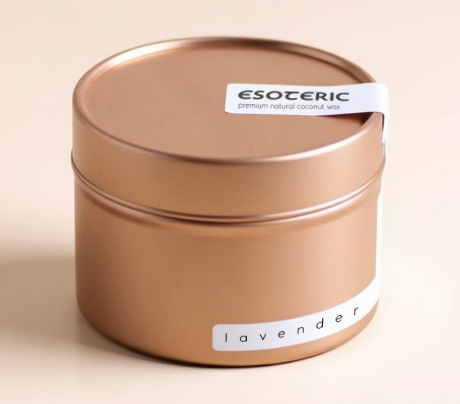Świeca Lawendowa Naturalna 100% - Wosk kokosowy premium