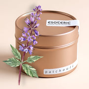 Świeca Paczula Naturalna 100% - Intencyjna - Wosk kokosowy premium