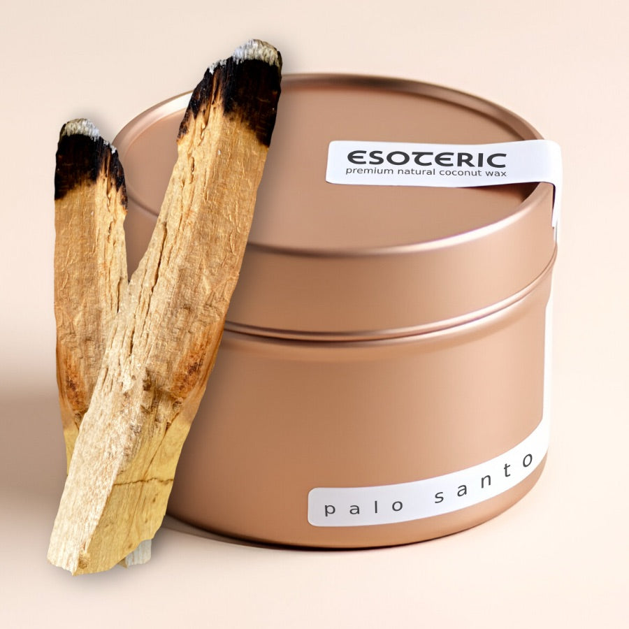 Świeca Palo Santo Naturalna 100% - Intencyjna - Wosk kokosowy premium