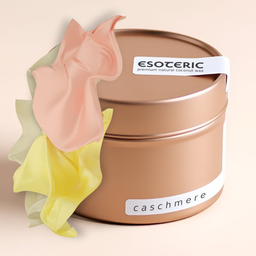Świeca Kaszmir Naturalna 100% - Wosk kokosowy premium