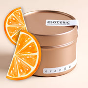 Świeca Pomarańcza Naturalna 100% - Intencyjna - Wosk kokosowy premium